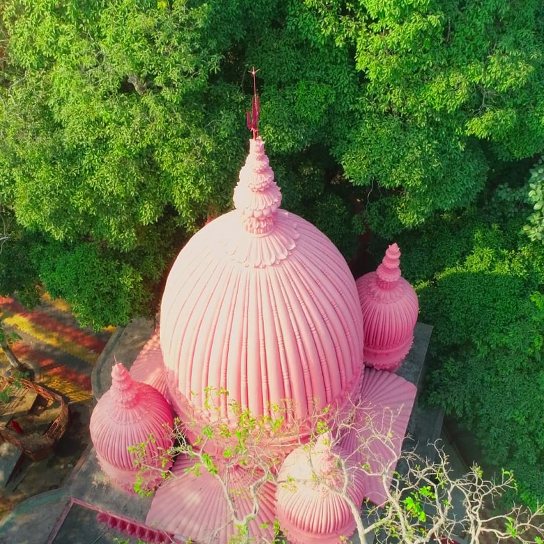 Goborjana Temple Sacred Architecture Malda